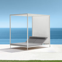 Dormeuse moderno / in tessuto / in alluminio...