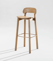 Sedia alta moderna / in rovere / in noce...