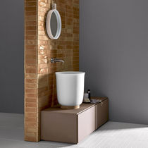 Lavabo da appoggio / in resina / senza foro...