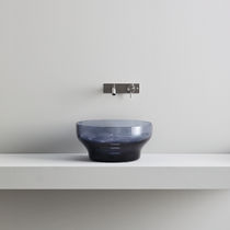 Lavabo da appoggio / in vetro di Murano...