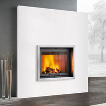 Rivestimento per camini moderno / in acciaio