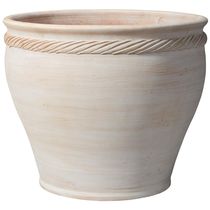 Vaso da giardino in terracotta / tondo