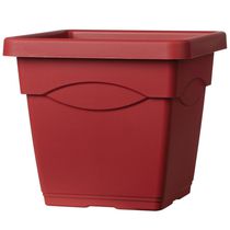 Vaso da giardino in plastica / quadrato