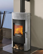 Stufa a legna / in pietra / 0 - 5 kW / 8...