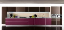 Cucina moderna / in legno / laccata / senza...