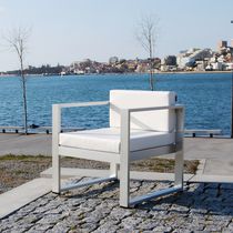 Poltrona moderna / in Sunbrella® / in alluminio...