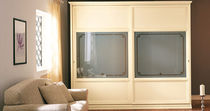 Armadio classico / in legno / a porte scorrevoli