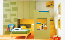 Armadio moderno / in legno / con ante battenti...