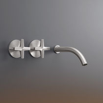 Miscelatore doppio comando per lavabo /...