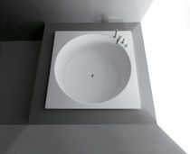 Vasca da bagno quadrata / in acrilico