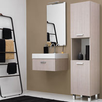 Mobile lavabo sospeso / in legno / moderno...
