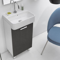 Mobile lavabo da appoggio / in agglomerato...