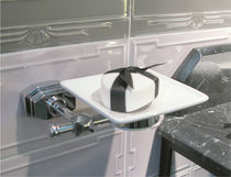 Portasapone da parete / in ottone / in ceramica