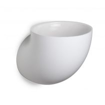 Lavabo sospeso / rotondo / in poliuretano...