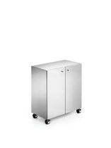Mobile da bagno moderno / in acciaio inox