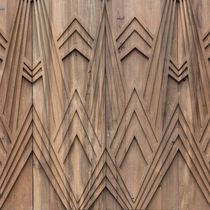 Pannello decorativo in teak / in teak riciclato...