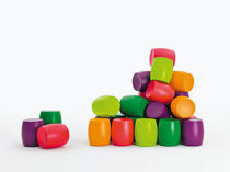 Sgabello moderno / in plastica / da esterno...