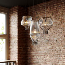 Lampada a sospensione / in metallo / in...