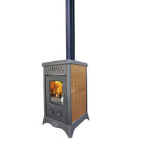 Stufa a legna / 5 kW...10 kW / tradizionale...