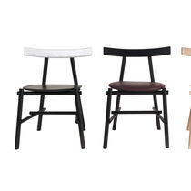 Sedia moderna / in pelle / con supporto...
