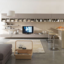 Parete attrezzata TV moderno / in legno...