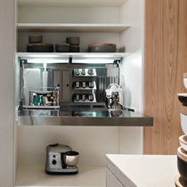 Mobile alto per cucina moderno / in laminato
