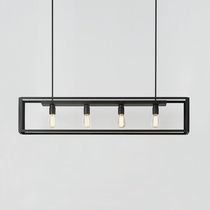 Lampada a sospensione / in ottone / in vetro...