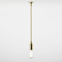 Lampada a sospensione / in ottone / in vetro...