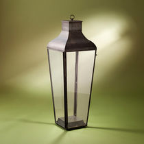 Lampada da pavimento / in ottone / in vetro...