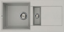 Lavello a 2 vasche / in composito / con...