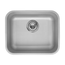 Lavello a 1 vasca / in acciaio inox