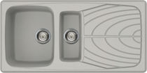 Lavello a 2 vasche / in composito / con...