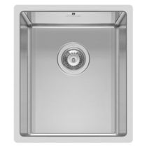 Lavello a 1 vasca / in acciaio inox / da...