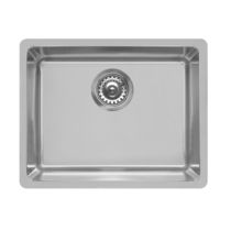 Lavello a 1 vasca / in acciaio inox / sottotop...