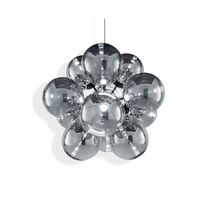 Lampadario moderno / in metallo / LED