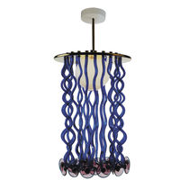 Lampada a sospensione / in vetro / design...