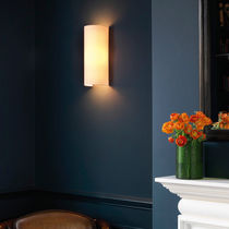 Applique moderna / in seta / curva / LED