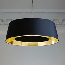 Lampada a sospensione / in cotone / moderna...