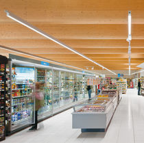 Luce a sospensione / LED / lineare / centrabile