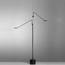 Lampada da terra / in alluminio / moderna...