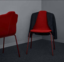 Sedia visitatore moderna / in tessuto /...