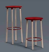 Sgabello da bar moderno / con supporto in...