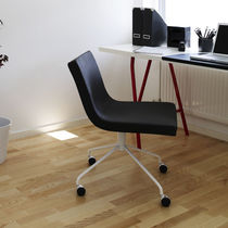 Sedia visitatore moderna / in tessuto /...
