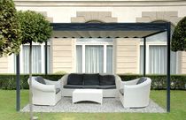 Pergola autoportante / in ferro / con copertura...