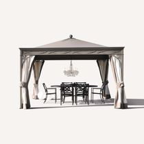 Gazebo in ferro battuto / tetto in tela...