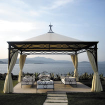 Gazebo in ferro battuto / in PVC / tetto...