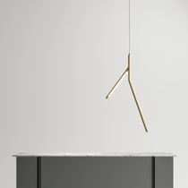 Lampada a sospensione / in legno / design...