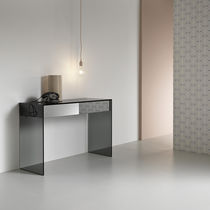 Consolle moderna / in legno / in vetro /...