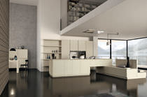 Cucina moderna / in legno massiccio / in...