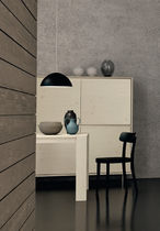 Credenza alta / moderna / in legno